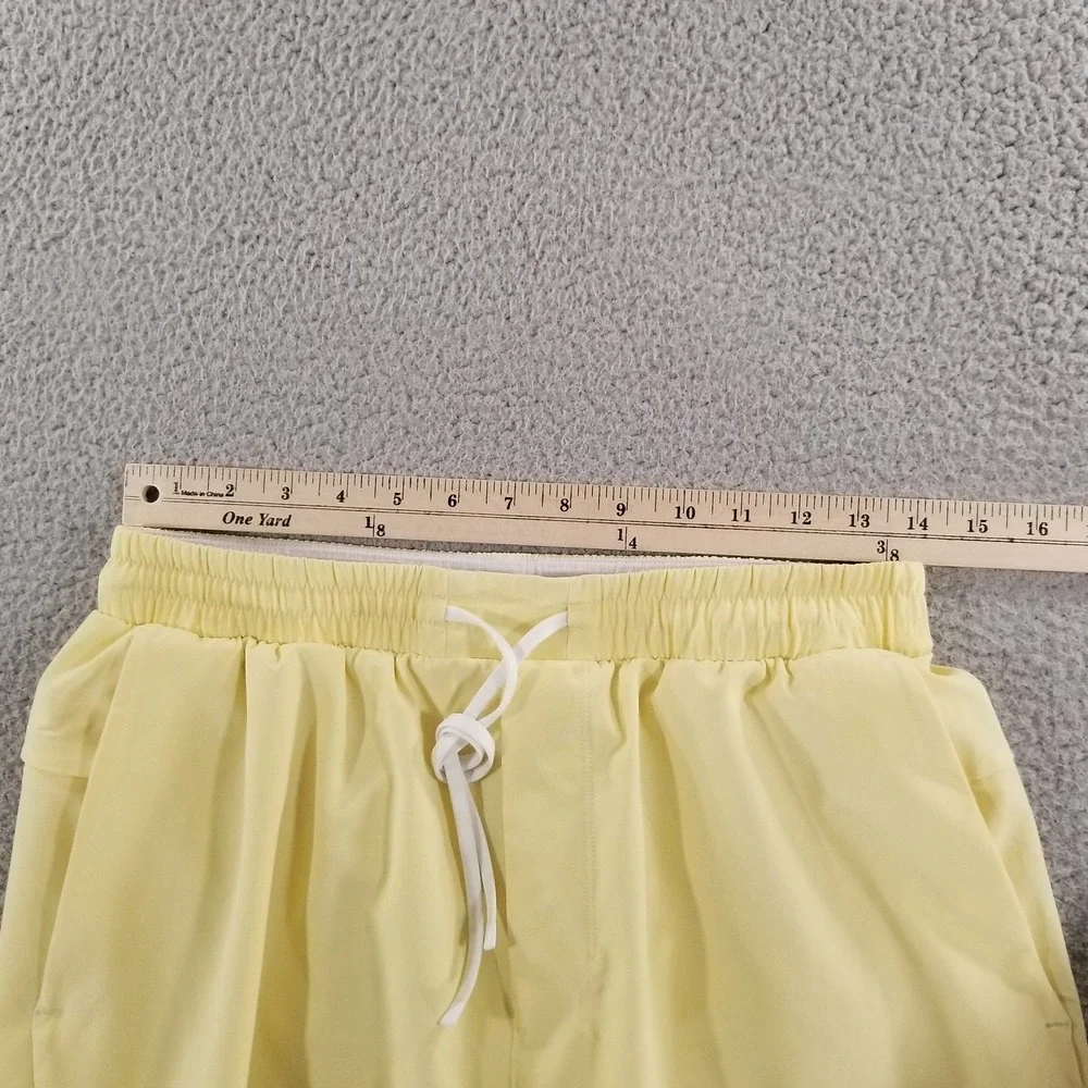 Lululemon Swim Shorts Mens Medium Yellow Pool Shorts 7